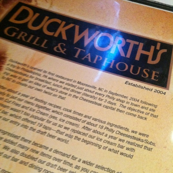 Photo taken at Duckworth&#39;s Kitchen &amp; Taphouse by NATHAN R. on 3/16/2013