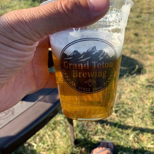 Снимок сделан в Grand Teton Brewing Company пользователем Ray G. 7/22/2020