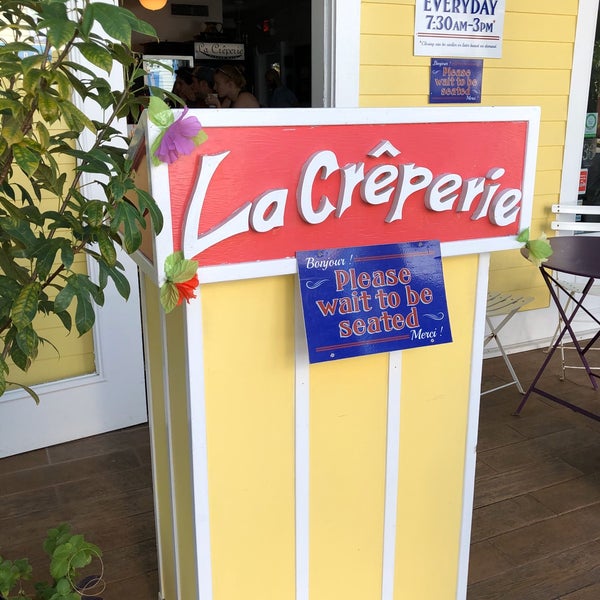 Photo taken at La Crêperie French Café by Wayne A. on 2/10/2020