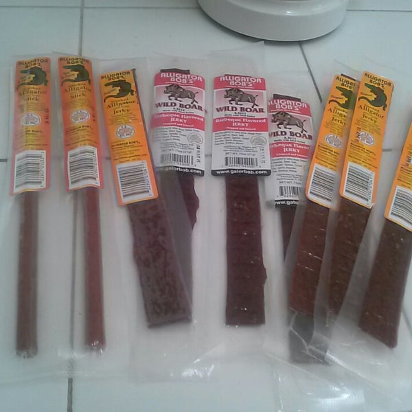 Gator Jerky Roadside Stand Snack Place in Melbourne