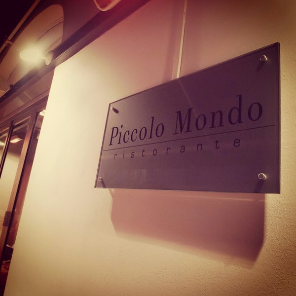 Photo taken at Piccolo Mondo by Nathan B. on 7/26/2015