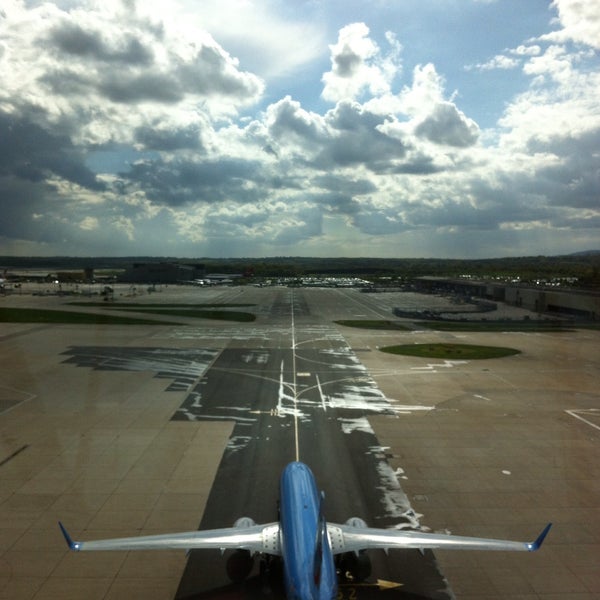 Photo taken at London Gatwick Airport (LGW) by Ritita A. on 5/15/2013