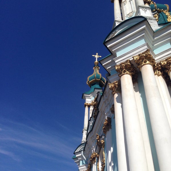Снимок сделан в Андреевская церковь пользователем Yulia K. 8/1/2015