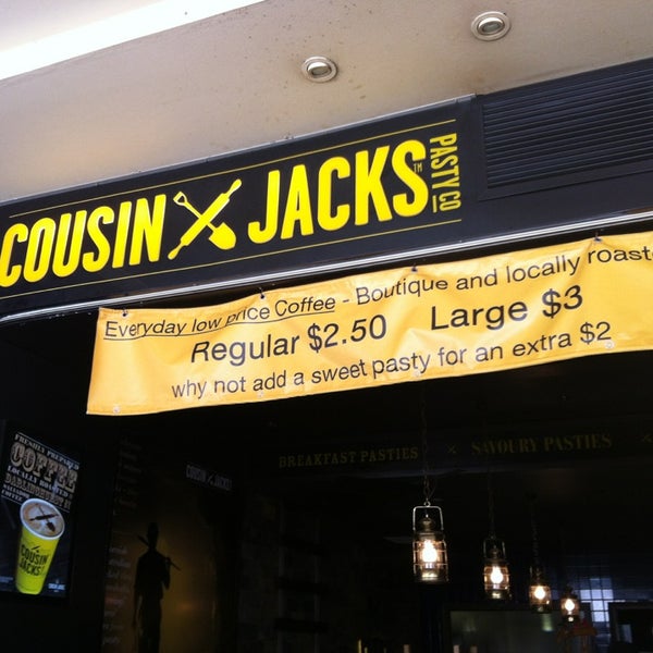 Foto scattata a Cousin Jacks Pasty Co. da Wong K. il 1/22/2013