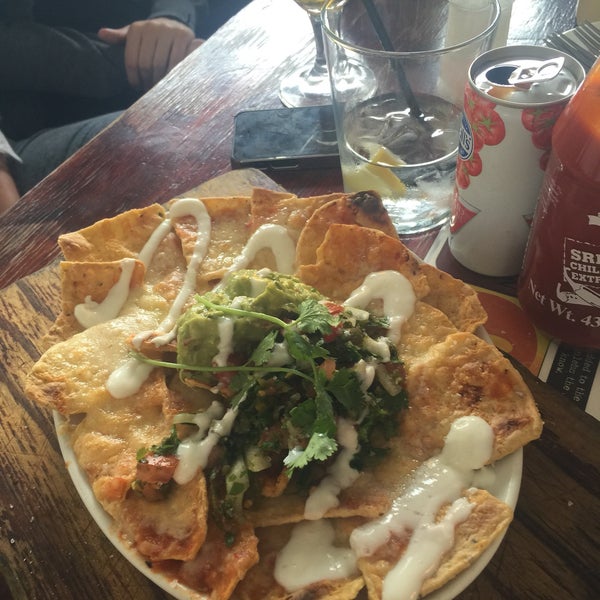 Starter portion of cheesy nachos was o so generous - this is one of the best spots in Cape Town for sure!