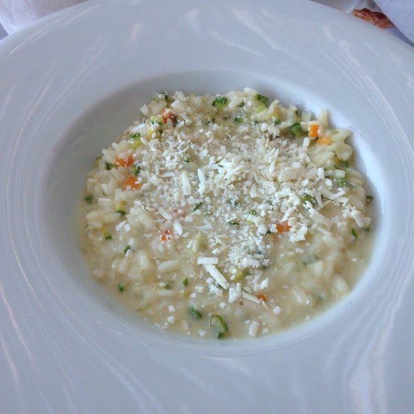 I had the veggie risotto which was really good. The salads were also really nice.