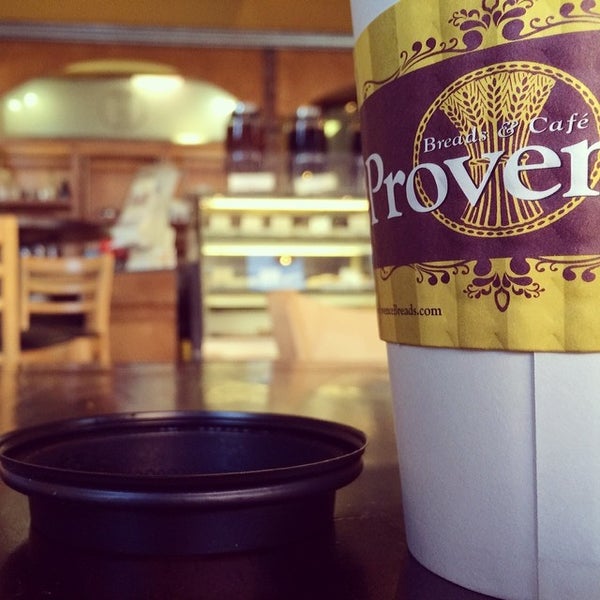 Photo taken at Provence Breads &amp; Cafe by Justin M. on 2/11/2014