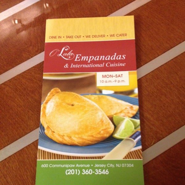 Photo taken at O&#39;LaLa Empanadas by Christofer J. on 3/10/2014