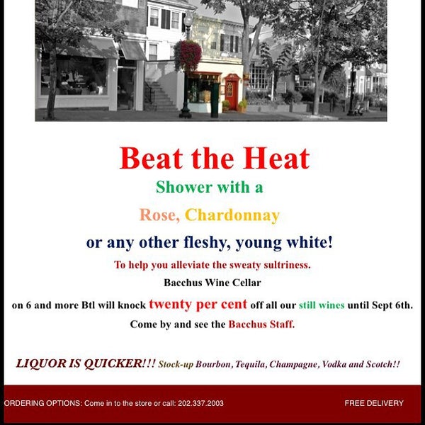 Bacchus Wine Cellar 5 tips