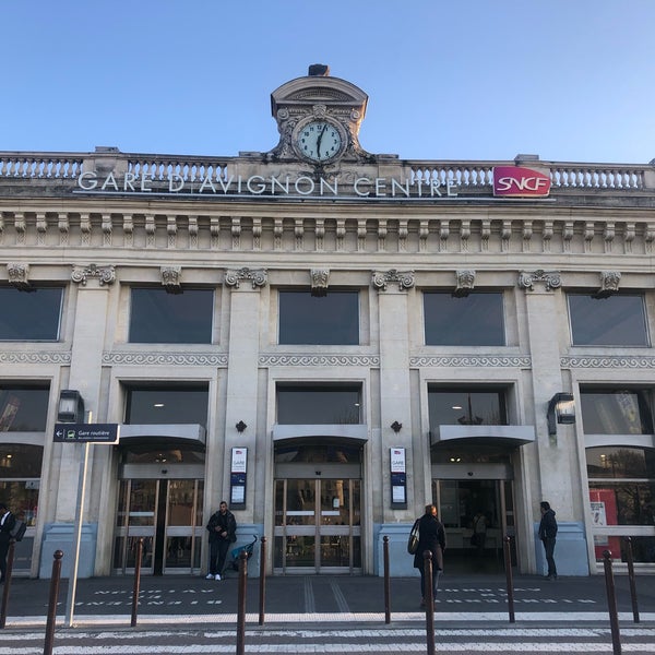 Photo taken at Gare SNCF d&#39;Avignon-Centre by Mi Ran S. on 3/27/2019