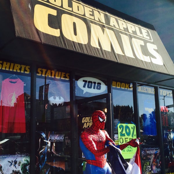 Photo taken at Golden Apple Comics by Ray L. on 5/3/2015