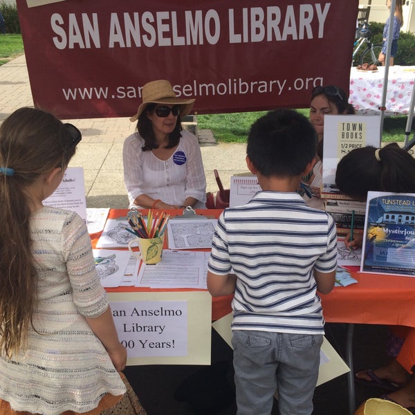 San Anselmo Library 2 tips