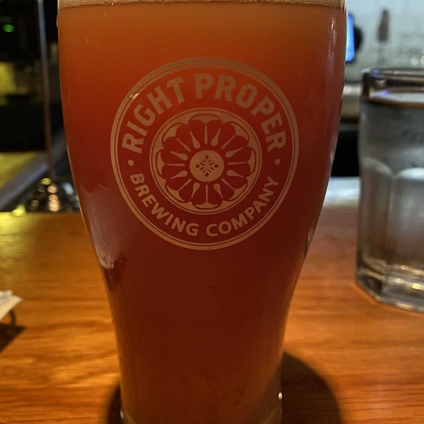 Photo taken at Right Proper Brewing Company by Tristan N. on 11/19/2021