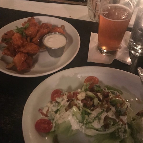 Get a wedge salad, lollipop chicken wings, and a beer. Thank me later.