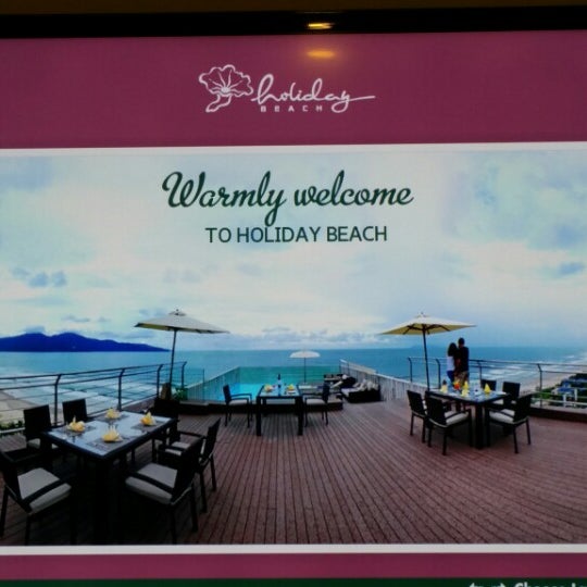 Photo taken at Holiday Beach Hotel Danang Hotel &amp; Resort by J T. on 1/15/2015