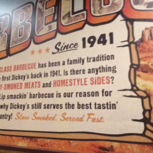 Photo taken at Dickey&#39;s Barbecue Pit by Stephen G. on 5/29/2016