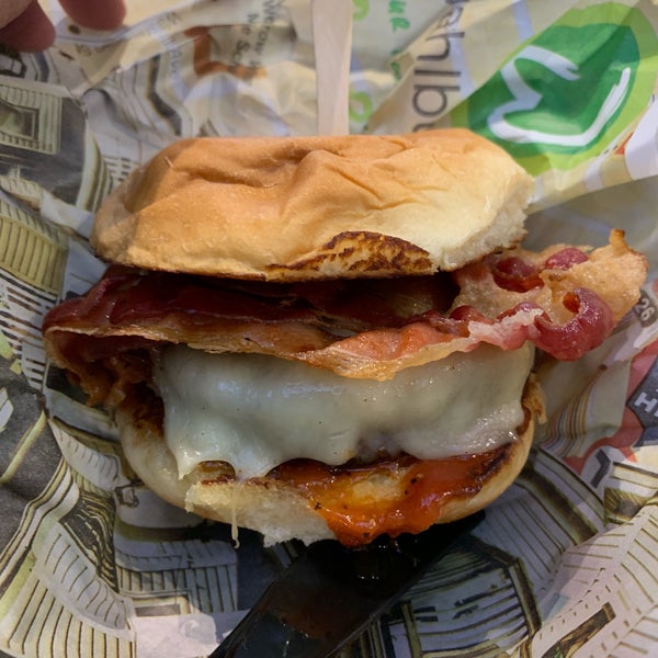 Photo taken at Wahlburgers by Stephen G. on 1/27/2019