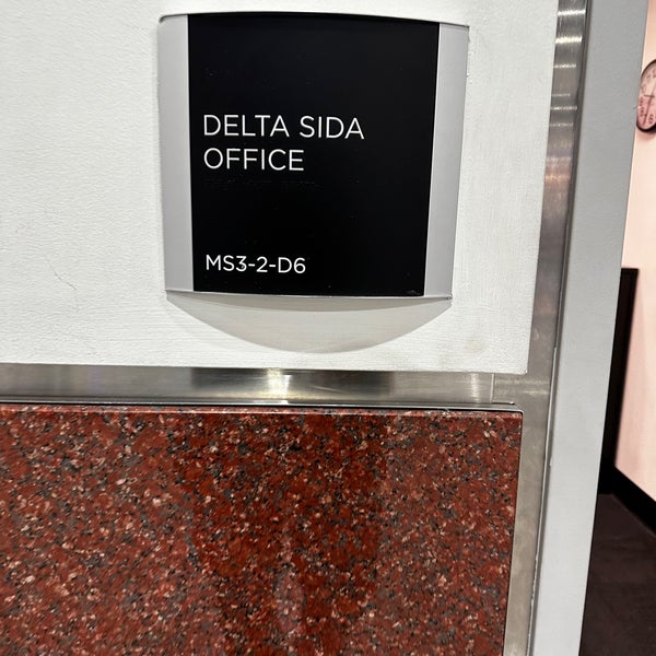 Delta SIDA Badge Office South Terminal