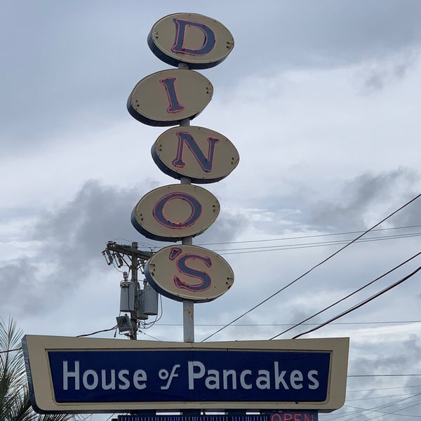 Photo taken at Dino&#39;s House of Pancakes by Stephen G. on 7/13/2021