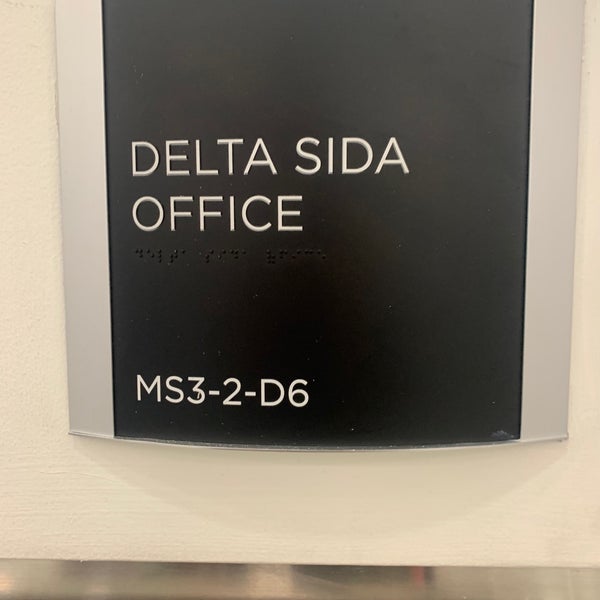 Delta SIDA Badge Office South Terminal