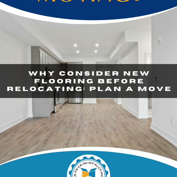 By installing new #flooring before you relocate, you eliminate the need to clear out rooms and rearrange furniture.Link to #blog #article: https://tinyurl.com/ycx59833 .