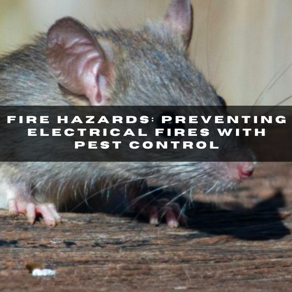#Preventing #rodent infestations is essential for mitigating the risk of electrical fires in #homes and #businesses. Link to #blog #article: https://tinyurl.com/3wym26ez