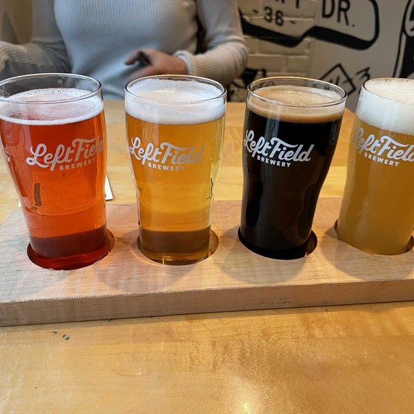 Photo taken at Left Field Brewery by Steve M. on 12/5/2021