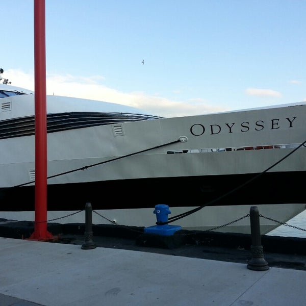 Photo taken at Odyssey Cruises by Dannielle E. on 5/12/2013