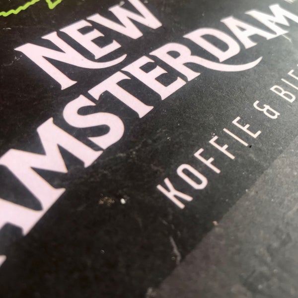 Photo taken at New Amsterdam Koffie &amp; Bier by Galileo O. on 7/15/2021