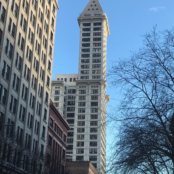 Photo taken at Smith Tower by Galileo O. on 12/30/2018