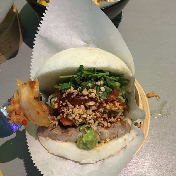 Nice bao burgers if you are into them but quite heavy. I reccomend the tuna with avocado and cucumber but it is more fast food type of thing than restaurant. Salad was nice