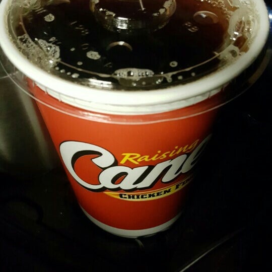 Photo taken at Raising Cane&#39;s Chicken Fingers by Rhiannon E. on 5/4/2016