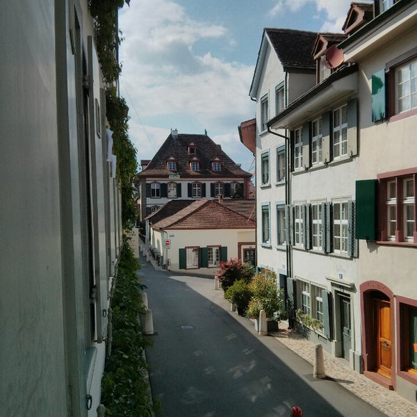 Photo taken at Der Teufelhof Basel by Christian H. on 6/28/2013