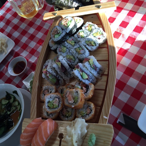 Das Foto wurde bei Tampopo - Sushi Bar von Shlomi K. am 6/29/2015 aufgenommen