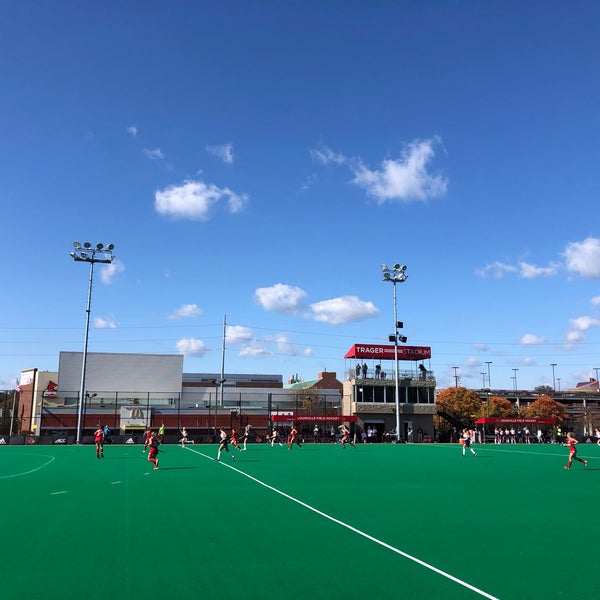 Photo taken at Trager Stadium by Andrew R. on 11/14/2019