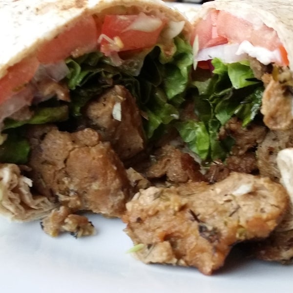 The seitan is made locally and is prepared in a variety of ways. I had the gyro special- delicious and herbed to perfection. The entrées come with salad and multigraph bread, so come with an appetite.