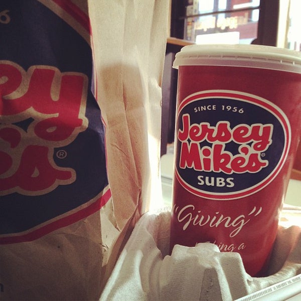 Photo taken at Jersey Mike&#39;s Subs by Marcelo C. on 11/29/2012