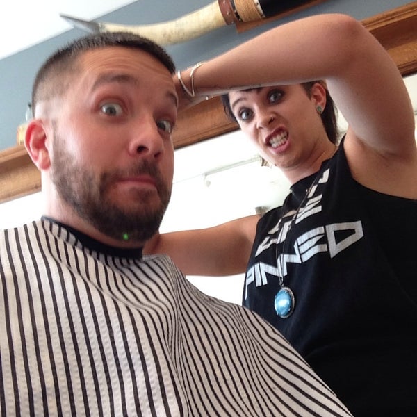 Photo taken at Stag Barbershop by Richard H. on 7/11/2014