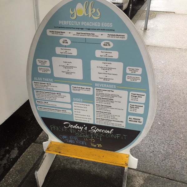Yolk's Breakfast Truck Downtown Vancouver Vancouver, BC