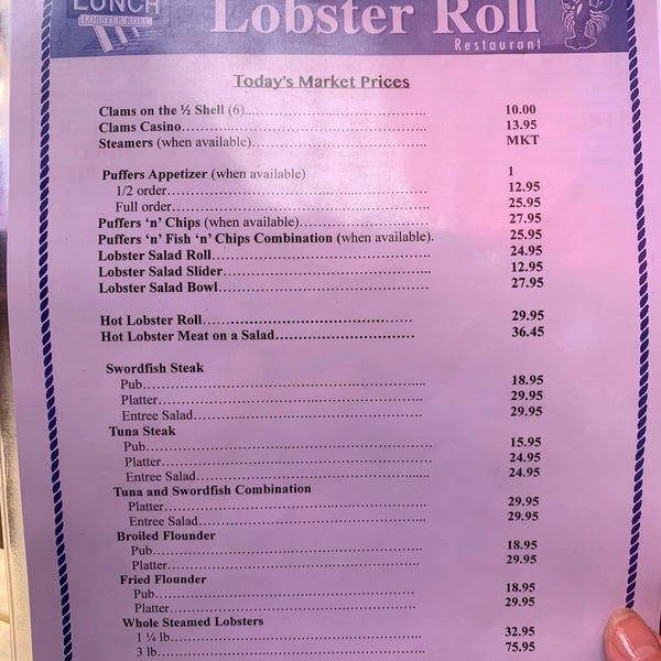 Photo taken at The Lobster Roll Restaurant by Beth B. on 9/15/2019