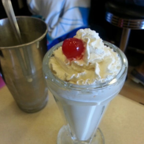 Photo taken at Lynden&#39;s Soda Fountain by Marc T. on 3/17/2013