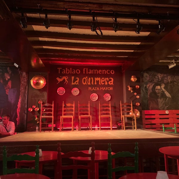 Photo taken at La Quimera Tablao Flamenco y Sala Rociera by Charls A. on 9/26/2021