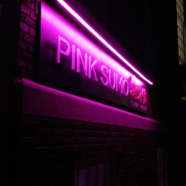 Photo taken at Pink Sumo Sushi &amp; Sake Café by Anita on 5/27/2013