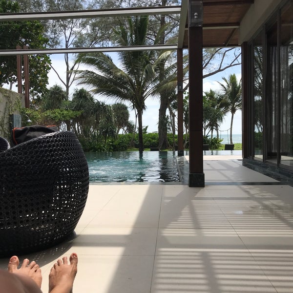 Photo taken at Baba Beach Club Phuket Luxury Hotel by Nenny N. on 8/25/2018
