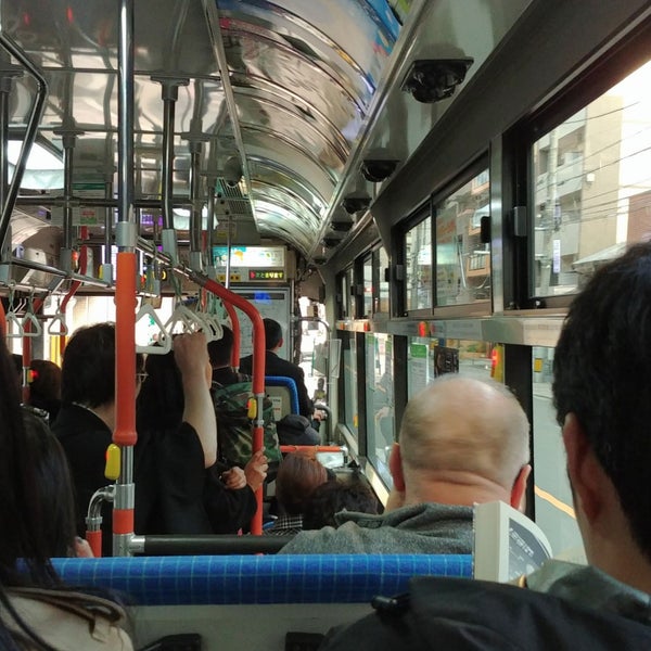 京都市バス 59号系統 京都市 山越中町 金閣寺前 三条京阪前