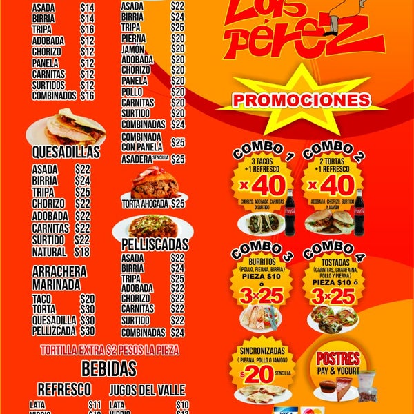 Tacos Las Pérez Tepic, Nayarit