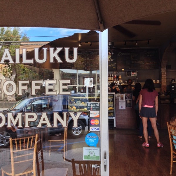 Photo prise au Wailuku Coffee Company par The Maui Darren le8/30/2014