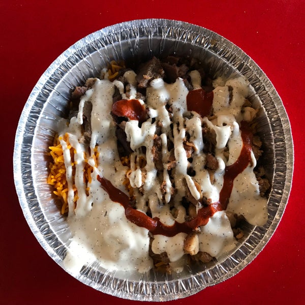 Photo taken at The Halal Guys by cece on 4/8/2018