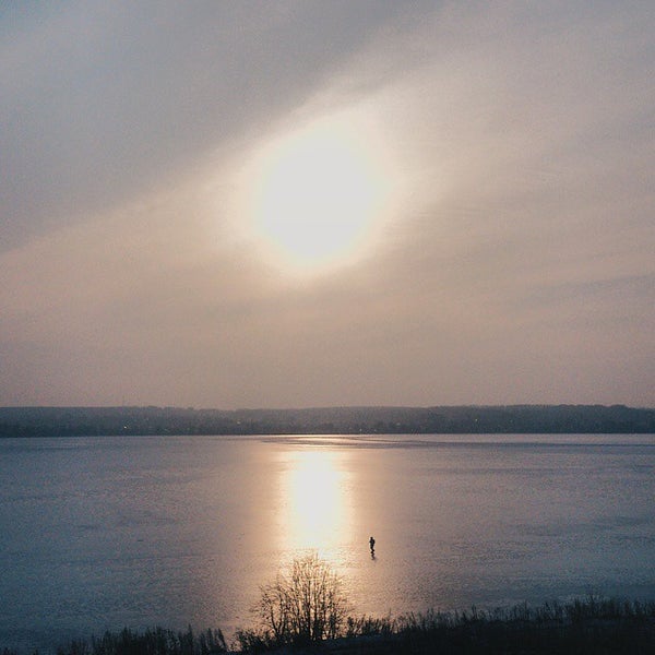 Пляж воткинск