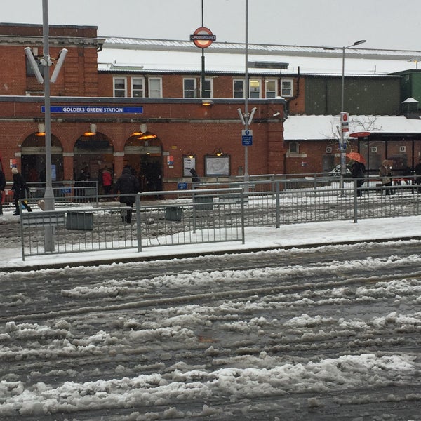 National Express Coach Stop GE Golders Green London